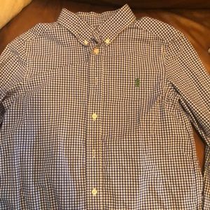 Boys Plaid Polo Shirts